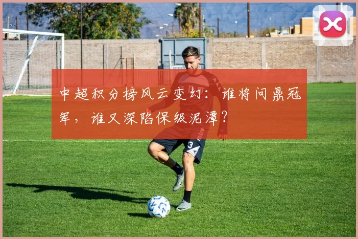 中超积分榜风云变幻:谁将问鼎冠军,谁又深陷保级泥潭?